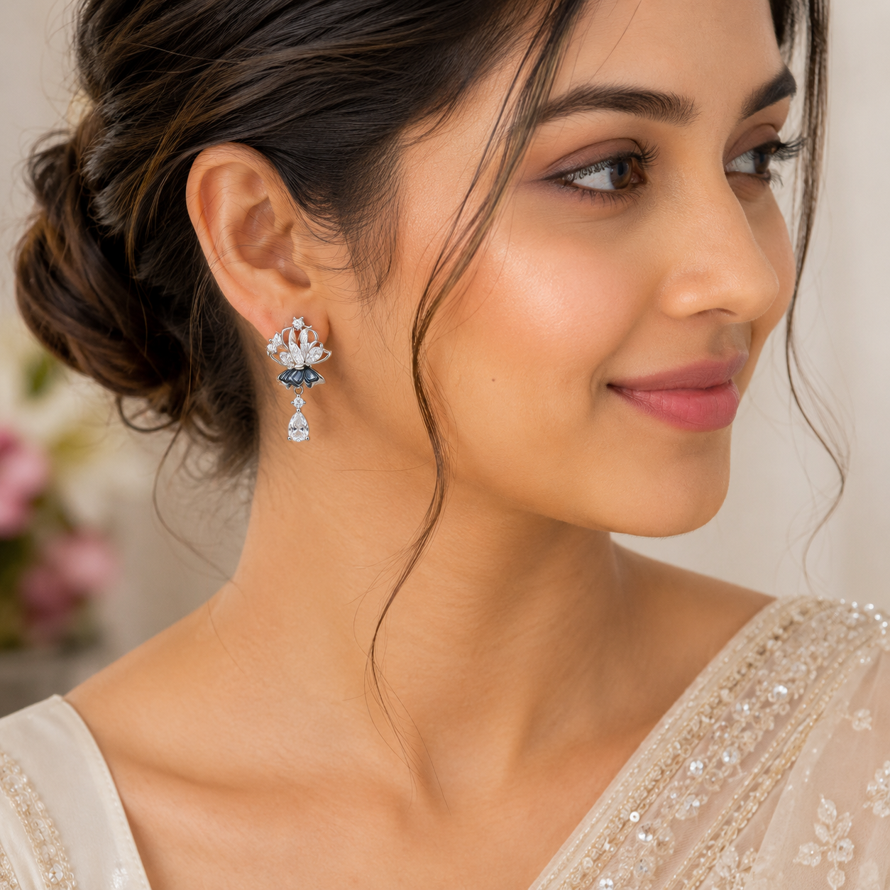 Divya Traditional Meenakari Jhumkas