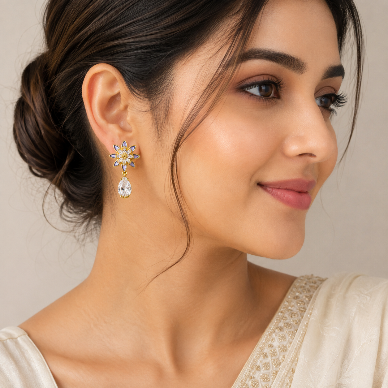 Swati Royal Jadau Drop Earrings