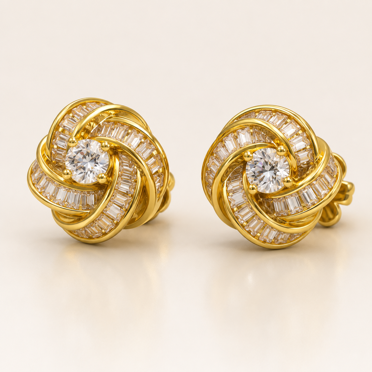 Chandni Sparkling Princess Cut CZ Tops