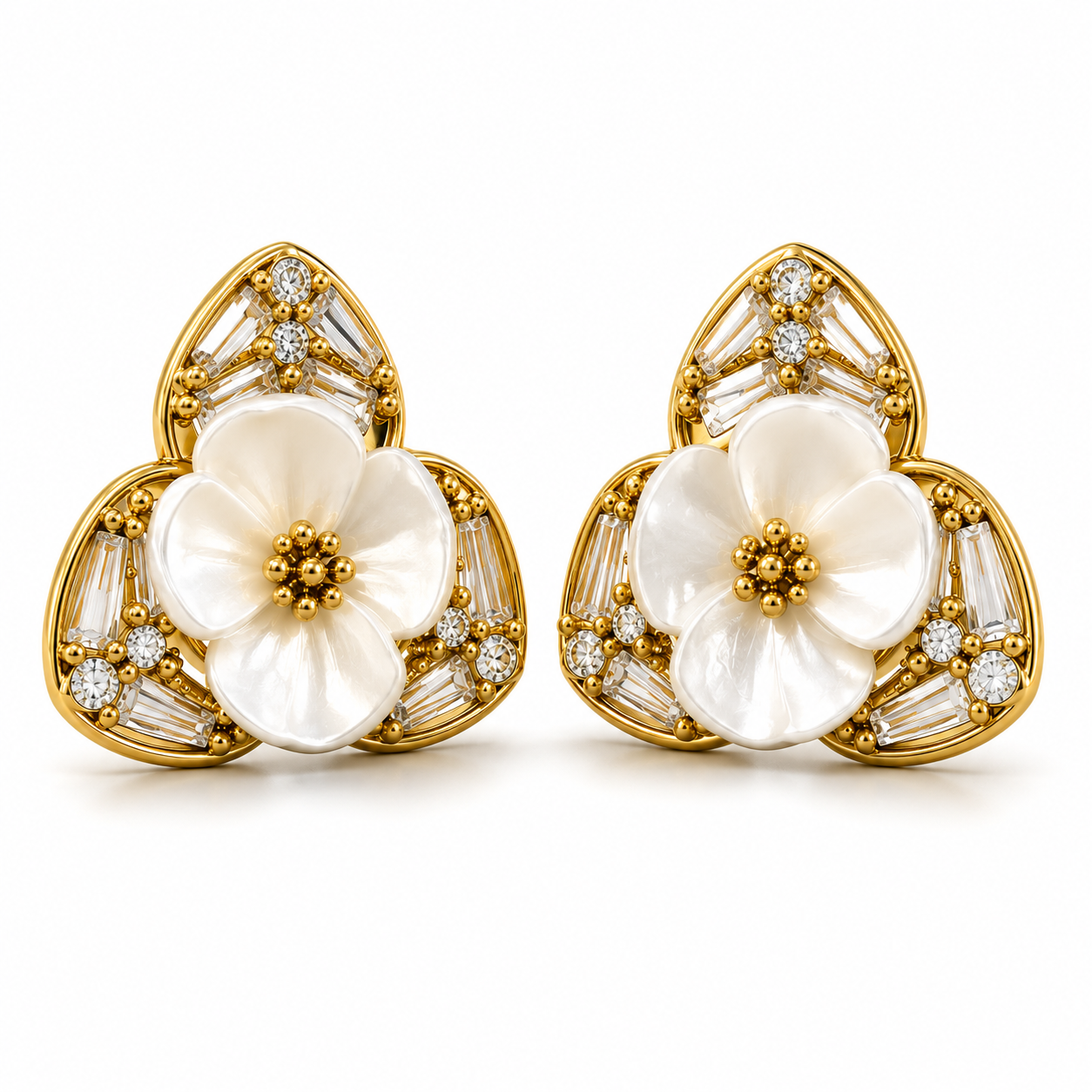 Lata South Indian Coin Drop Earrings