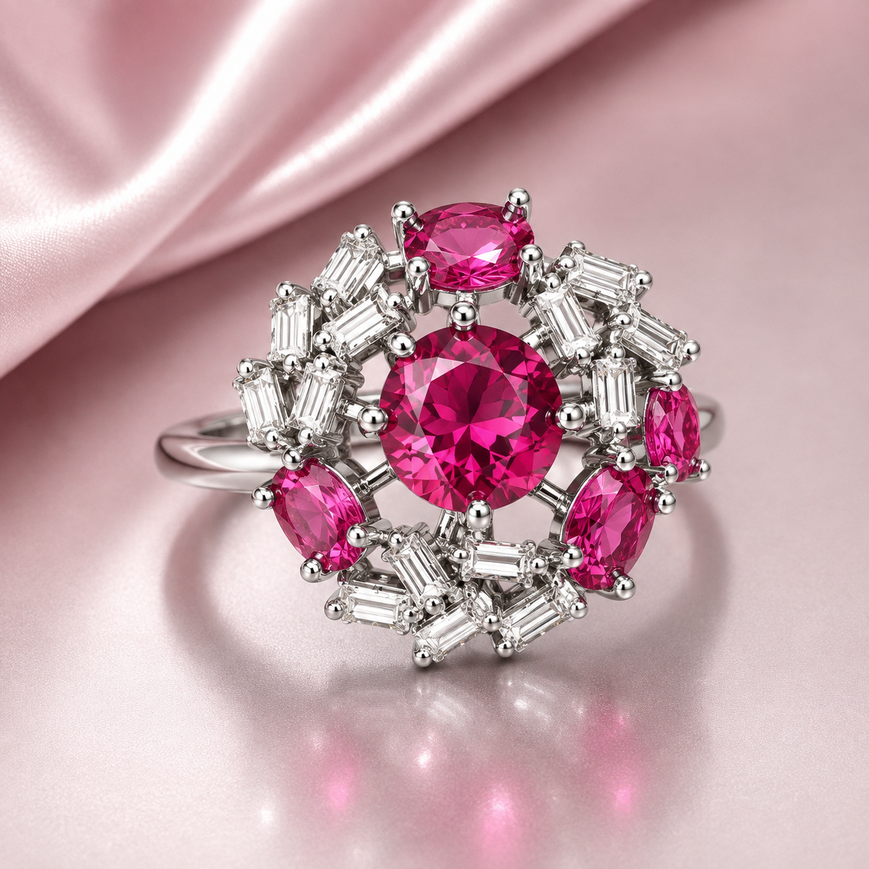 Pari Delicate Pearl Crown Ring